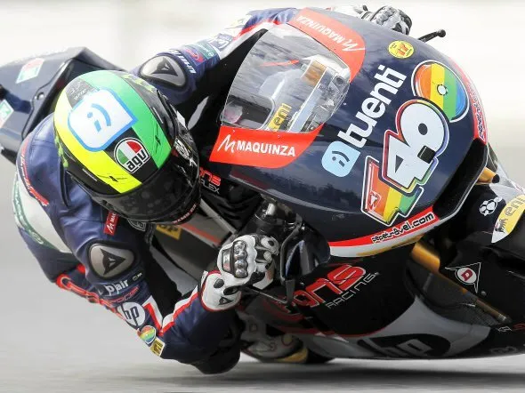 pol espargaro moto2 pole brno 2012
