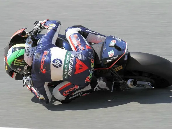 pol espargaro warm up sachsenring 2012