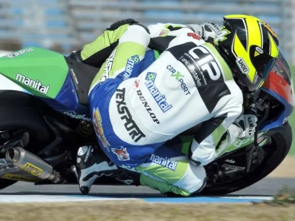 roberto rolfo test moto2 jerez 2012