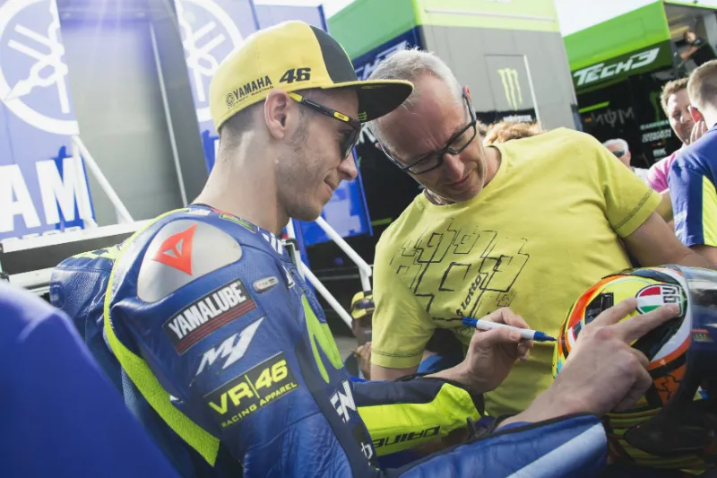 rossi paddock