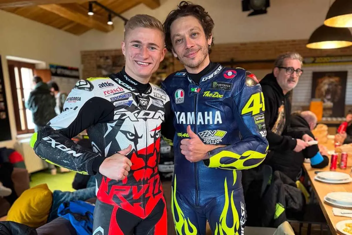 Superbike, Ryan Vickers: "Non ringrazierò mai abbastanza Valentino Rossi"