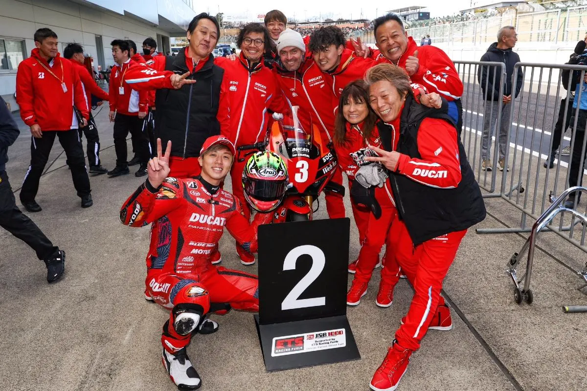 ryo mizuno ducati team kagayama podium suzuka