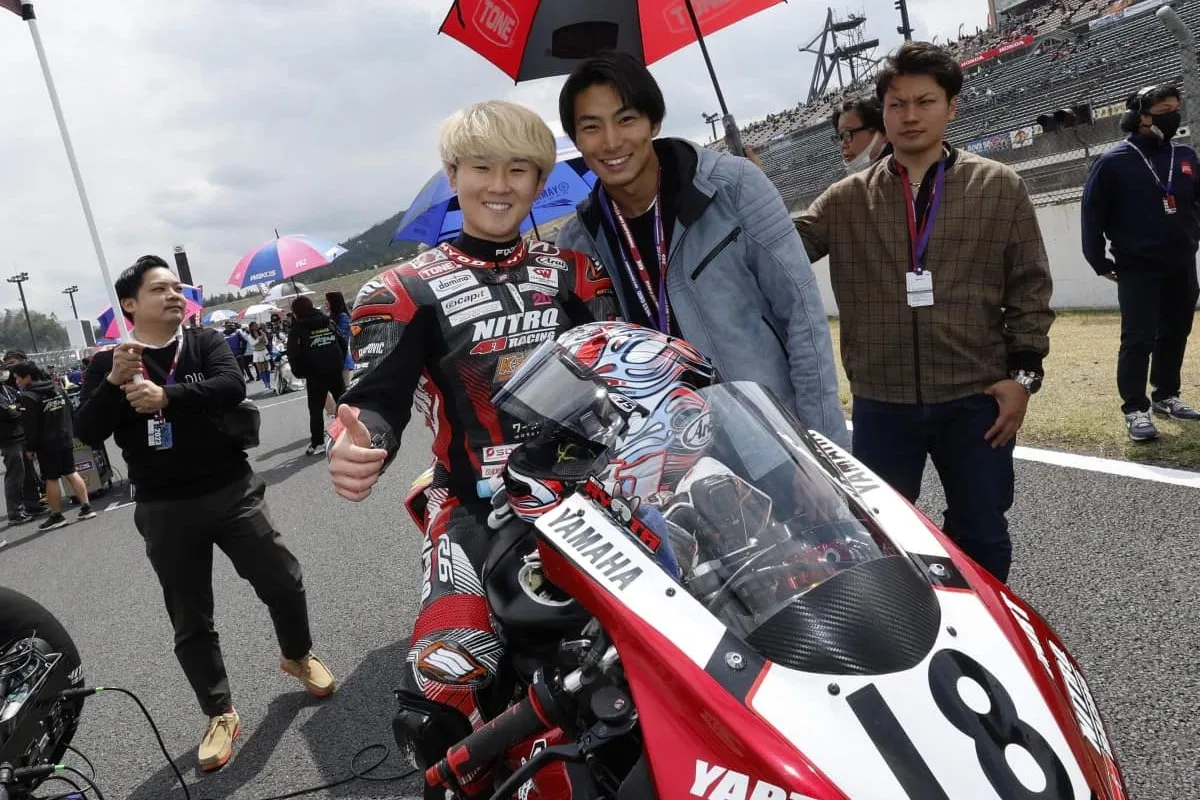 ryota haga pole all japan st600 motegi 2023
