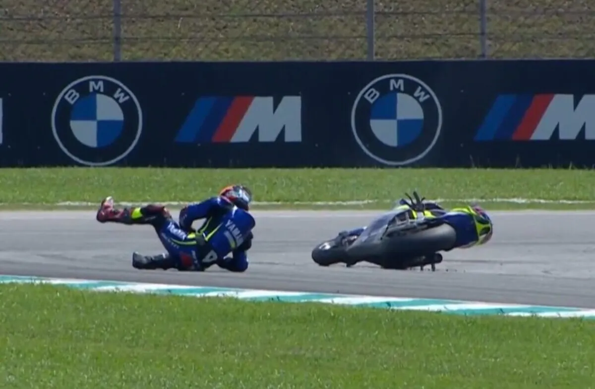 sasaki crash moto2 p2 sepang