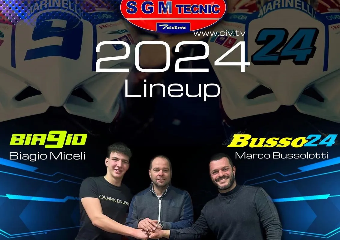 Supersport, SGM Tecnic con Bussolotti e Miceli per il CIV 2024