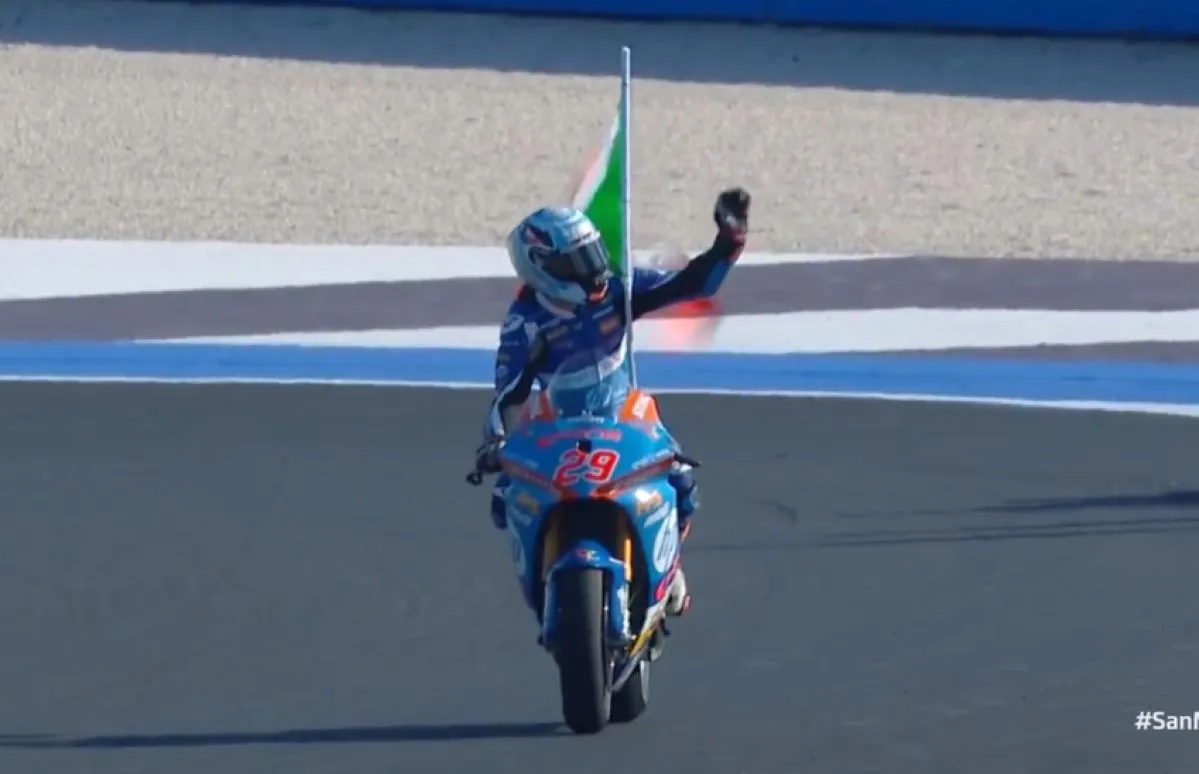 spinelli gara2 motoe misano
