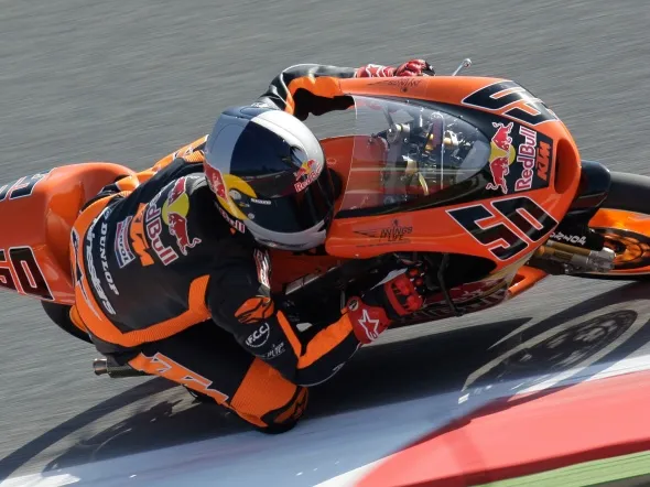 sturla fagerhaug barcellona 125cc ktm 2009