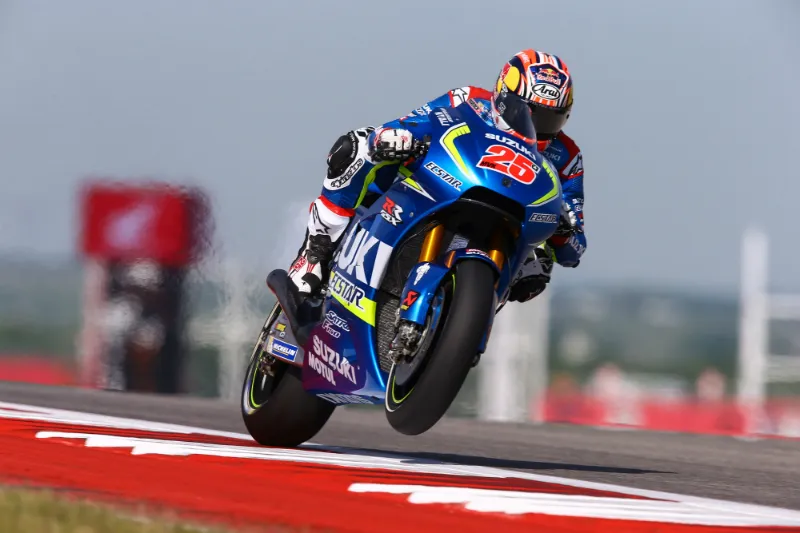 team suzuki motogp test austin 2016 1