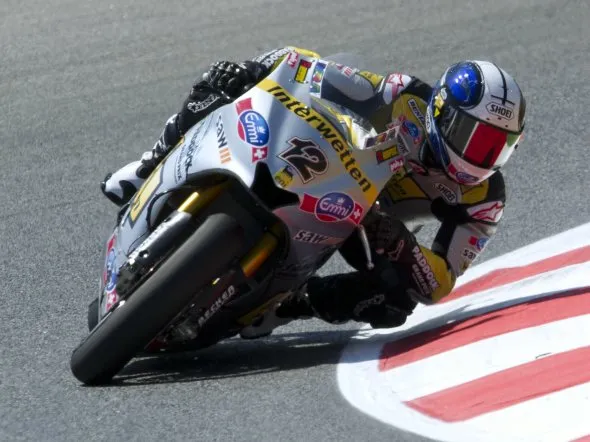 thomas luthi prove2 barcellona moto2