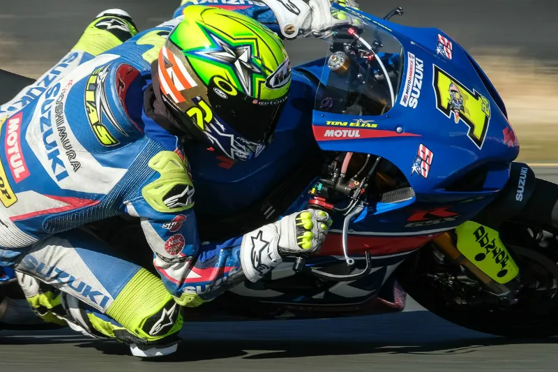 toni elias test motoamerica 2018