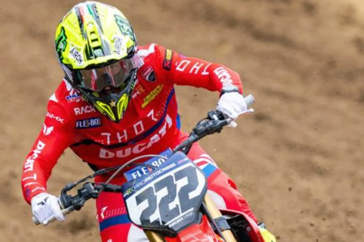 AMA Pro Motocross Spring Creek: Tony Cairoli ancora Top-10 con Ducati