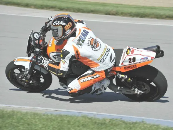 tyler ohara xr1200 series test indianapolis 2012