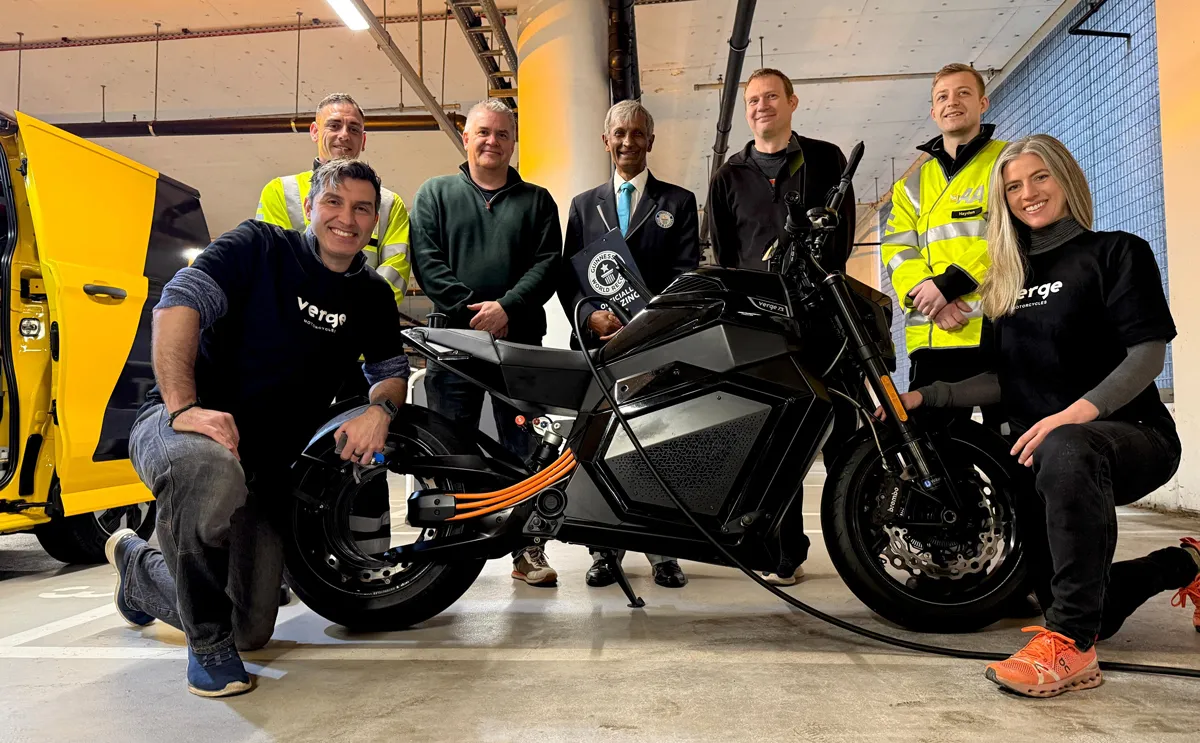 Verge Motorcycles nel Guinness: 311 km con una sola ricarica