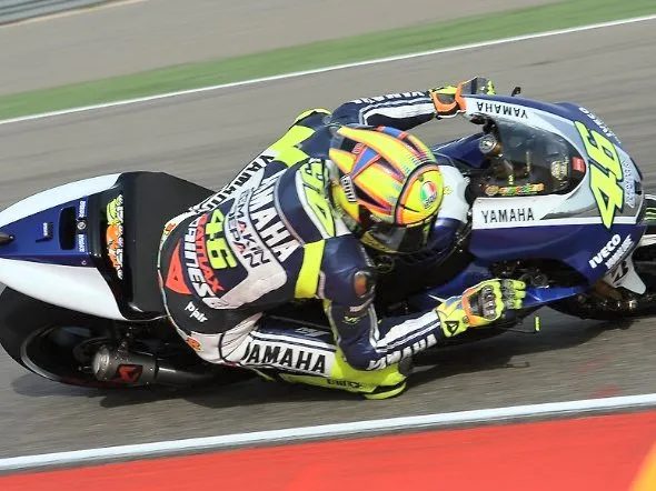 valentino rossi fp3 aragon 2013