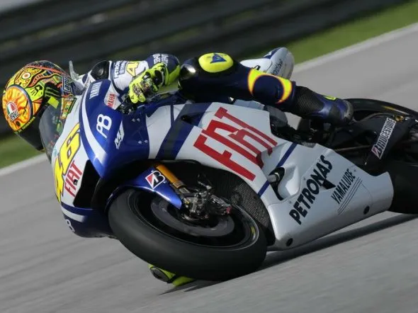 valentino rossi gara sepang 2010