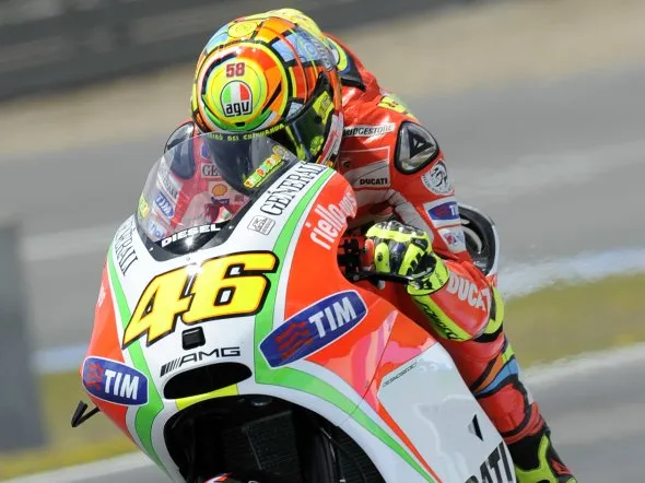 valentino rossi jerez 2012