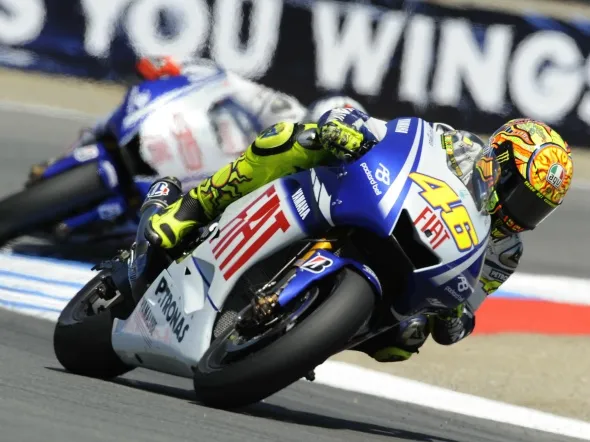 valentino rossi motogp gara laguna seca 2009 1