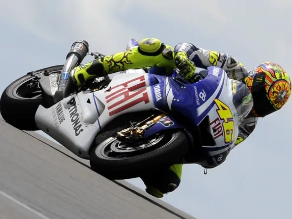 valentino rossi pole donington