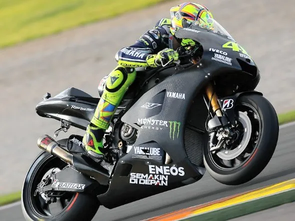 valentino rossi test m1 2014 valencia test 1