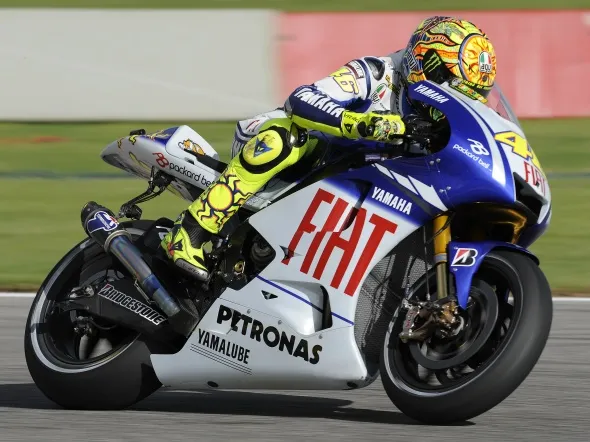 valentino rossi test valencia motogp 1