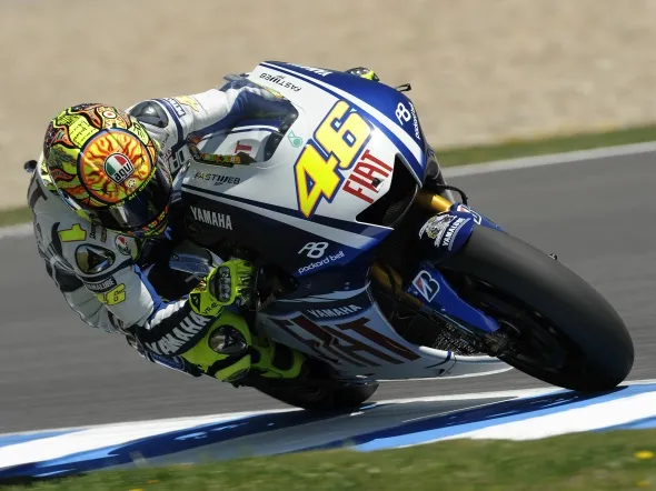 valentino rossi win jerez motogp 2009