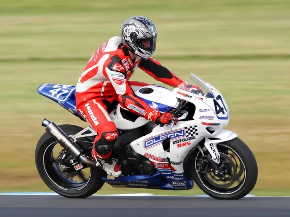 wayne maxwell oleon motologic honda 09