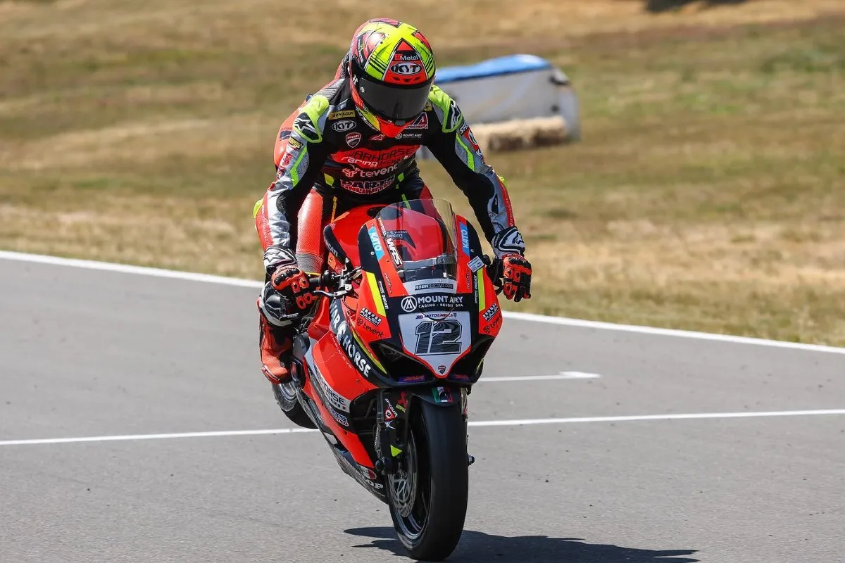 xavi fores double shelton motoamerica 2023