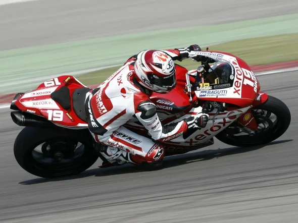 xavier simeon ducati assen practice 2009