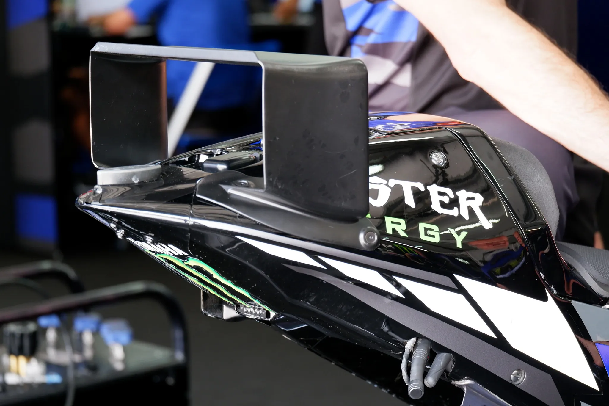 yamaha rearwing1 day1 sepang motogp