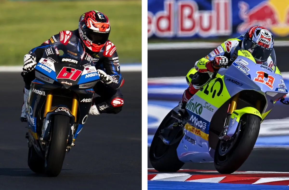 zaccone ferrari motoe misano