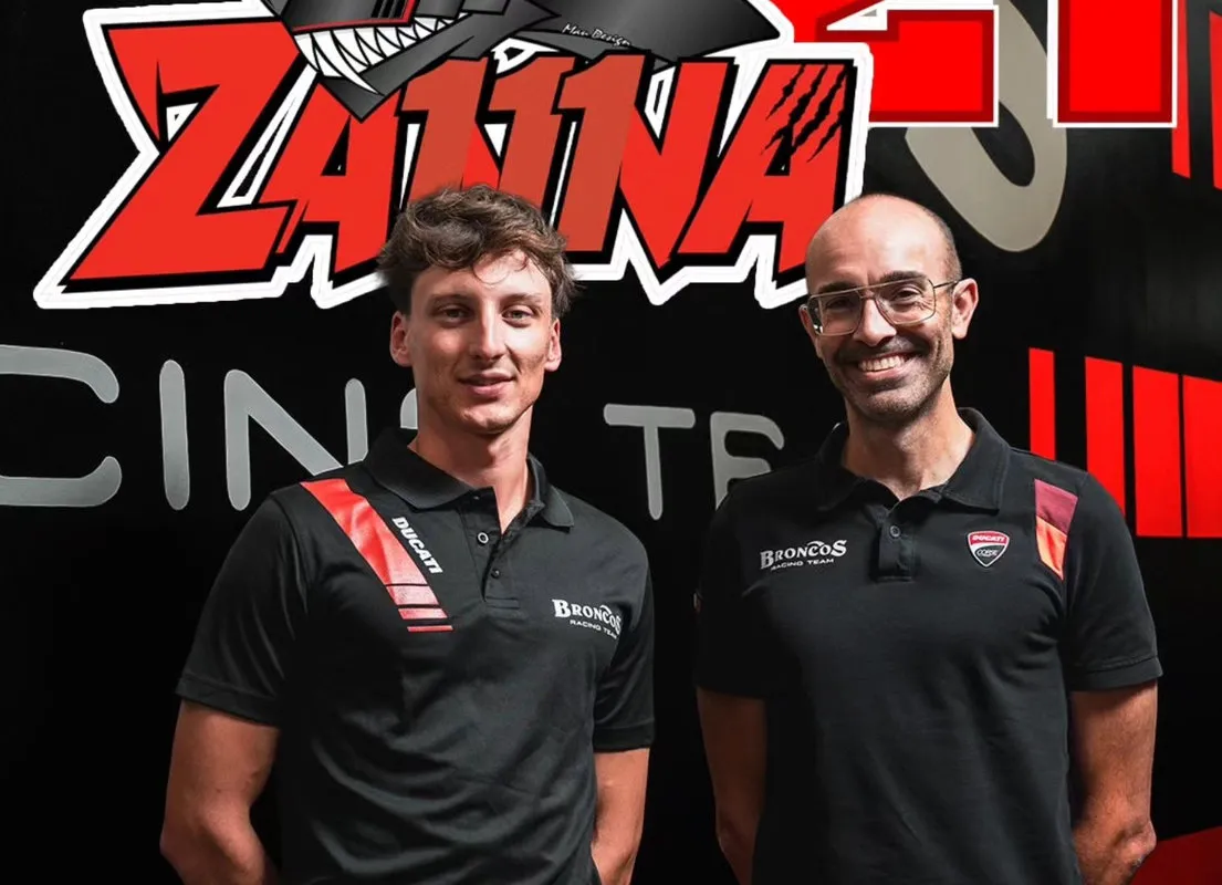 Kevin Zannoni con Broncos Racing nel CIV Supersport al Mugello