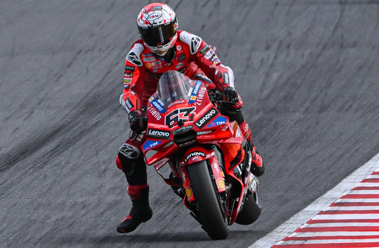 MotoGP Indonesia: VR46 conferma "Bagnaia ha provato una Ducati di Morbidelli"