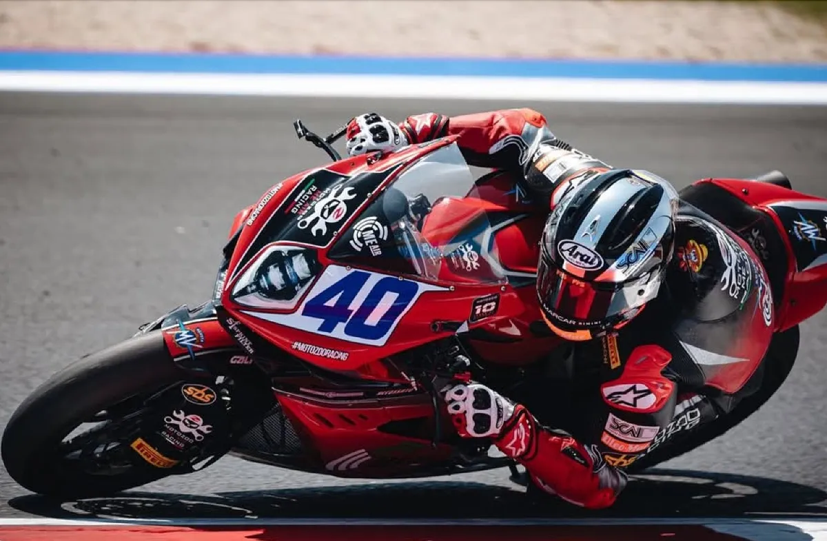 Supersport Aragon: Casadei prima pole, abbatte il record di Bulega