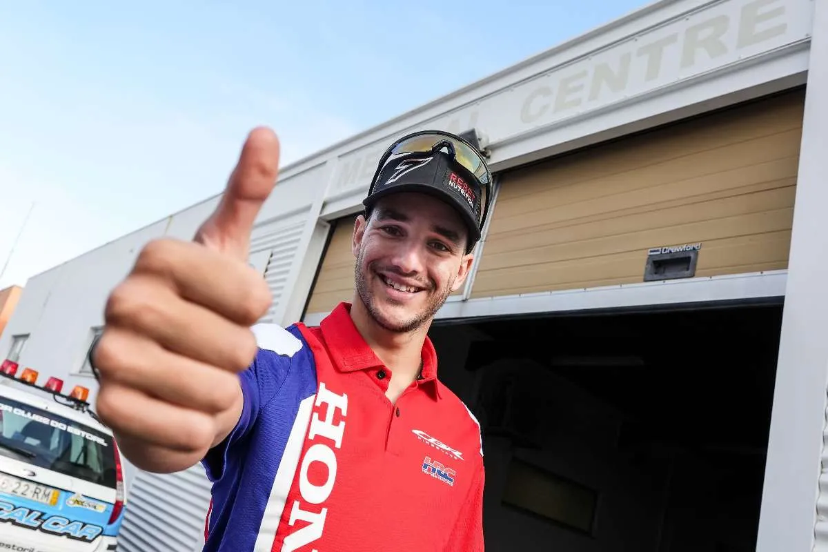 Iker Lecuona pilota Honda HRC Superbike SBK