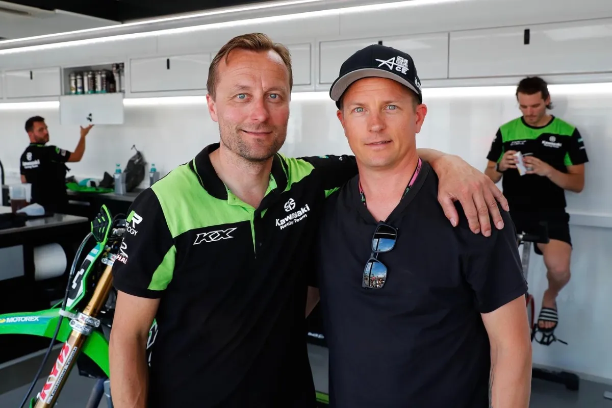 Kimi Raikkonen ancora Campione del Mondo, ma nel Motocross