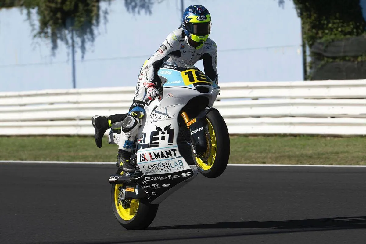 Moto2, Alessandro Morosi carica Mondiale "Ho lo spirito giusto"