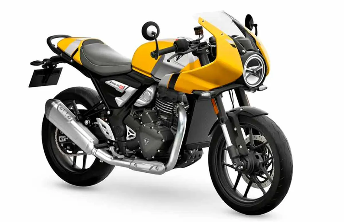 Triumph lancia la Thruxton 400: stile classico e tecnologia moderna