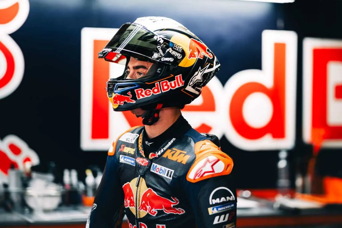 Pedro Acosta pilota KTM MotoGP a Portimao