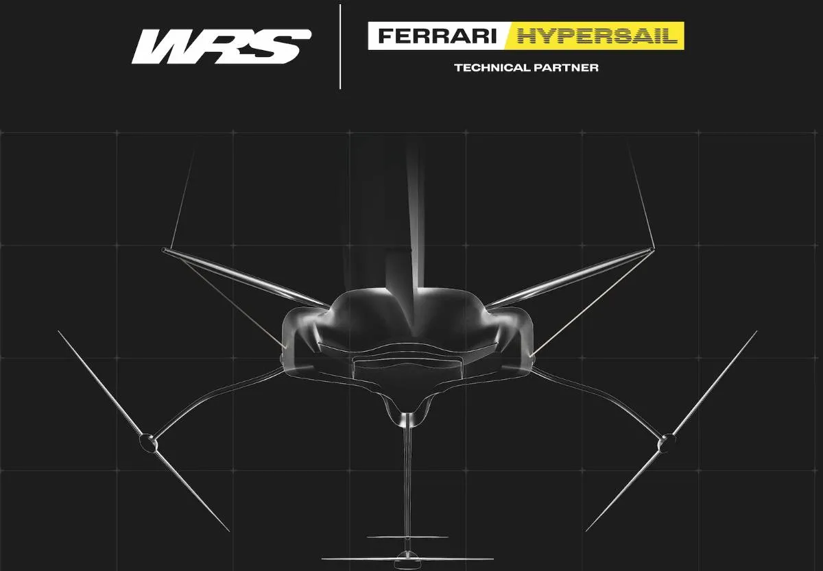 WRS diventa partner tecnico di Ferrari Hypersail