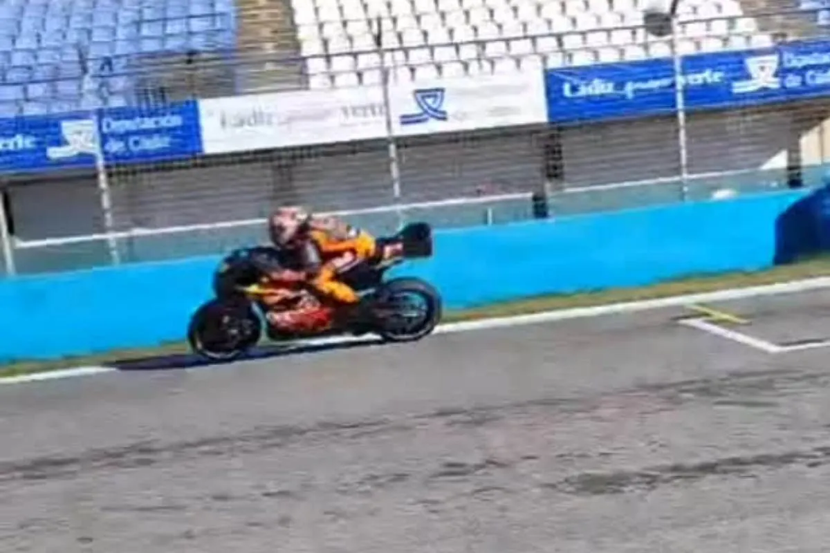 Pol Espargaro test con la KTM con motore 850cc