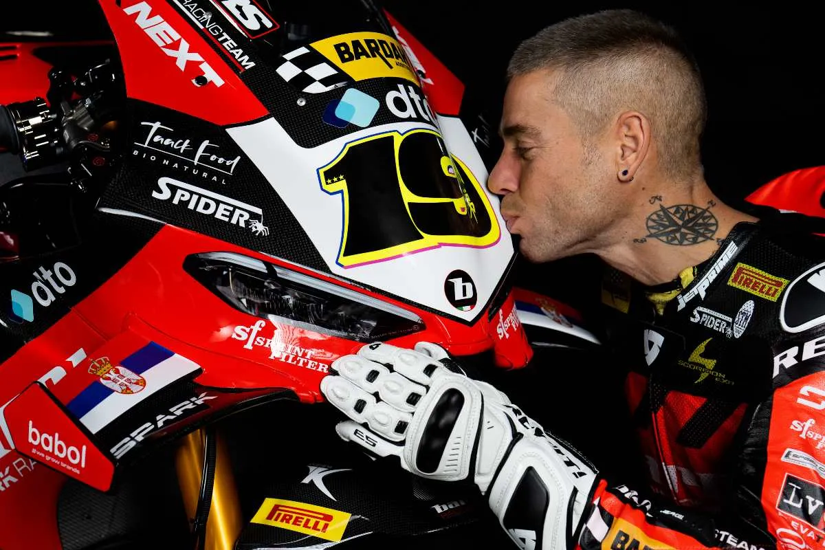 Alvaro Bautista pilota del Barni Spark Racing Team Superbike SBK 2026
