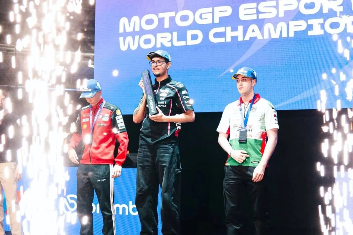 Davide Turrisi campione del mondo MotoGP eSport