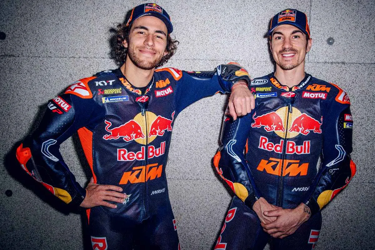 Enea Bastianini e Maverick Vinales piloti KTM Tech3 MotoGP