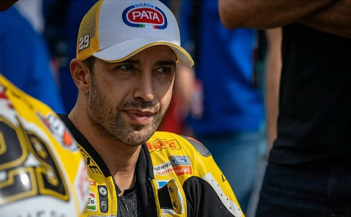 Andrea Iannone al momento non figura neilla lista dei piloti del primo test Mondiale Superbike a Jerez