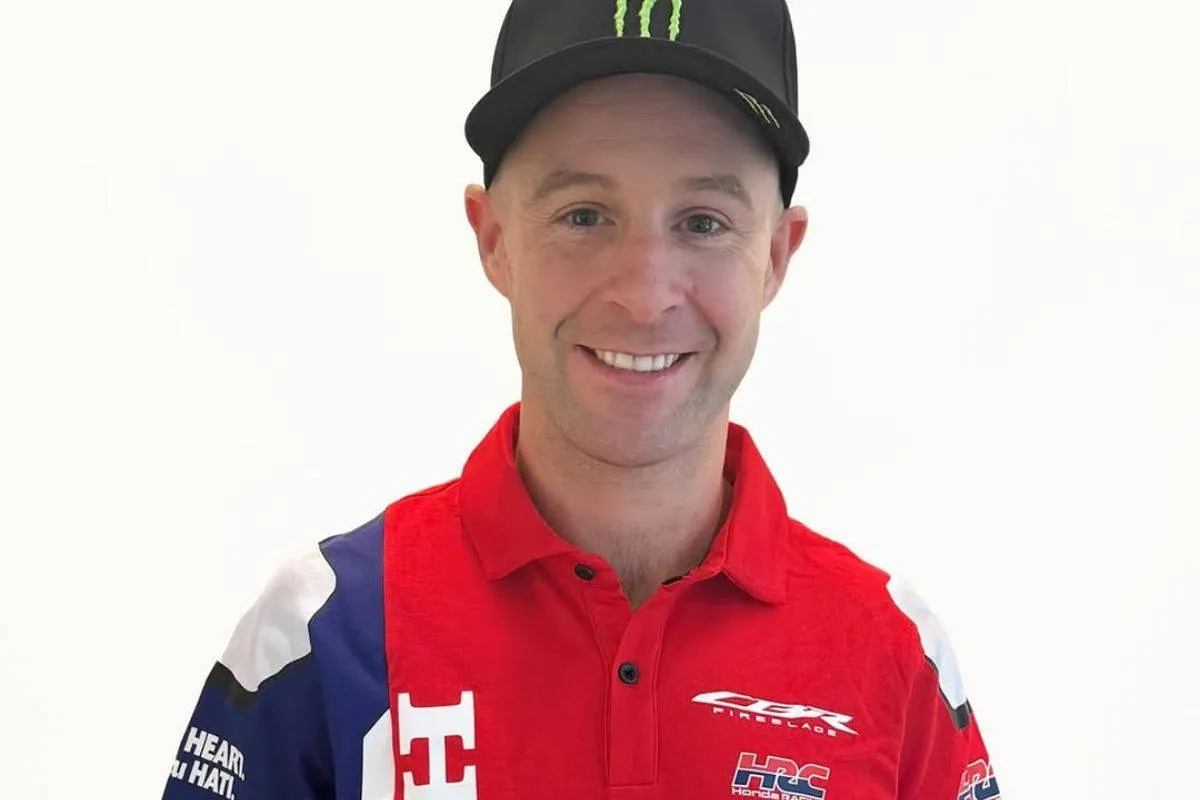 Jonathan Rea Tester Honda HRC Superbike SBK