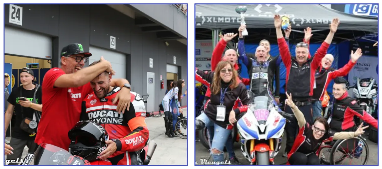 Motociclismo paralimpico: Marinato e Foray i nuovi campioni europei 2025!