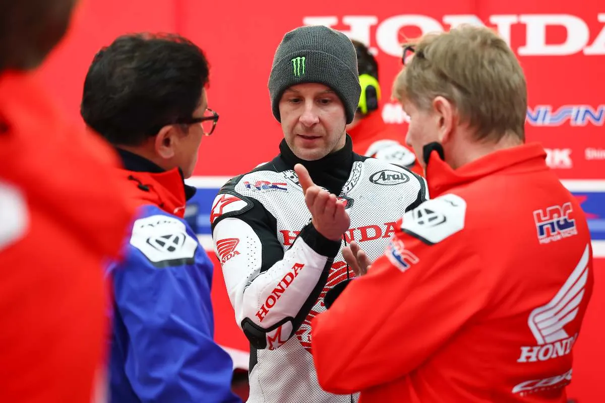 Jonathan Rea pilota tester Honda HRC Superbike WorldSBK