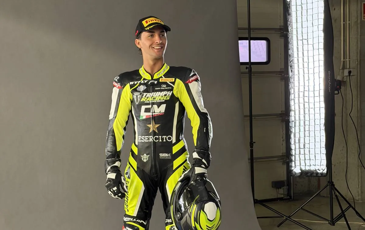 Elia Bartolini pronto per il Mondiale Sportbike