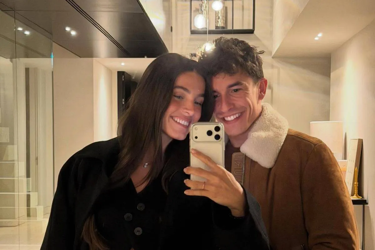 Marc Marquez con la fidanzata