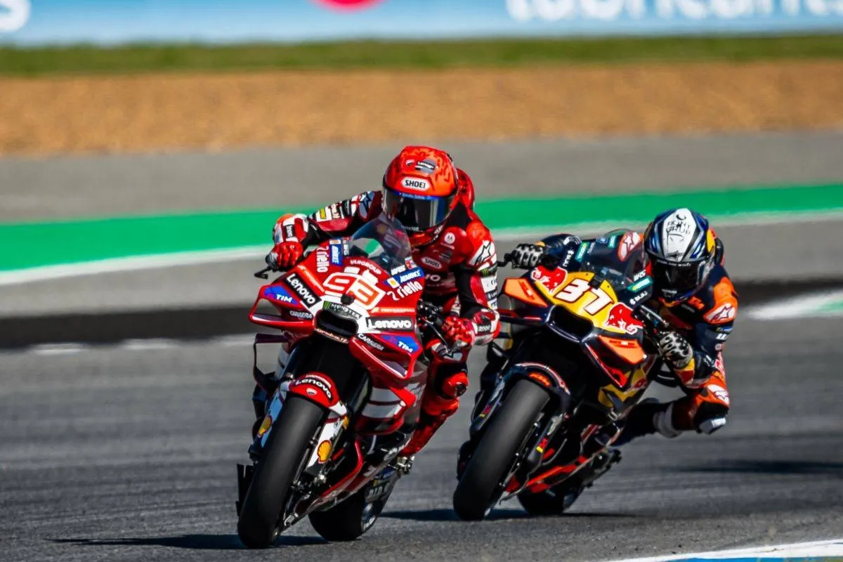 Marc Marquez e Pedro Acosta